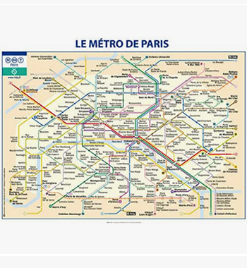 Affiche du métro de Paris