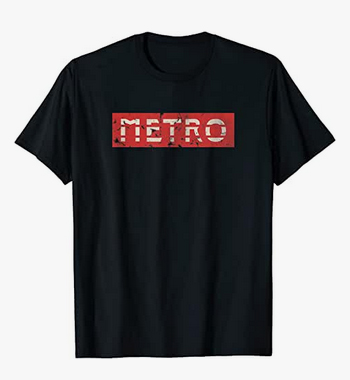 t-shirt métro Paris