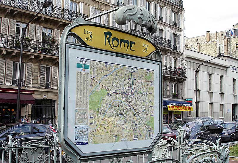 métro Rome Paris photo