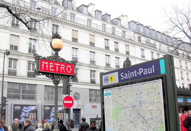 métro Saint-Paul Paris photo