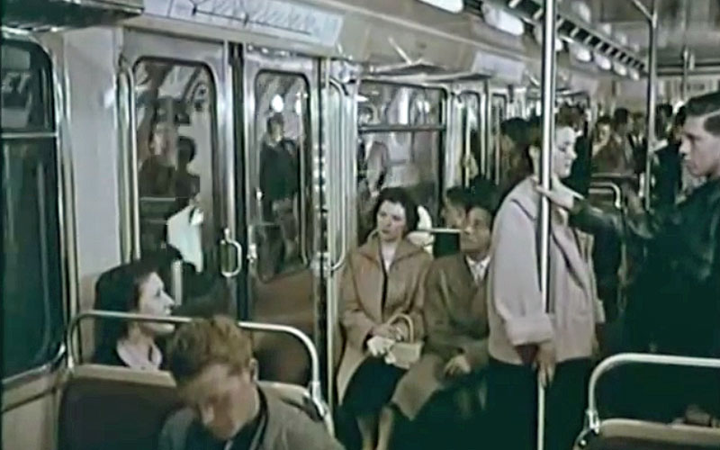 metro Paris années 50