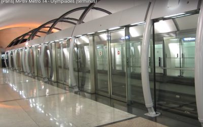 Métro ligne 14, station Olympiades