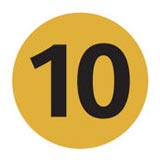 logo ligne 10 metro Paris