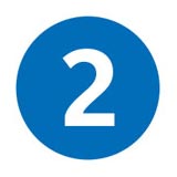 logo ligne 2 metro Paris