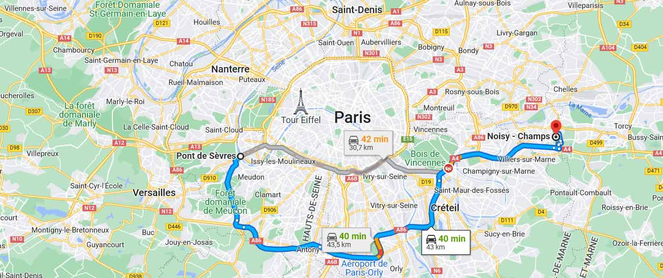 Carte ligne 15 metro Paris