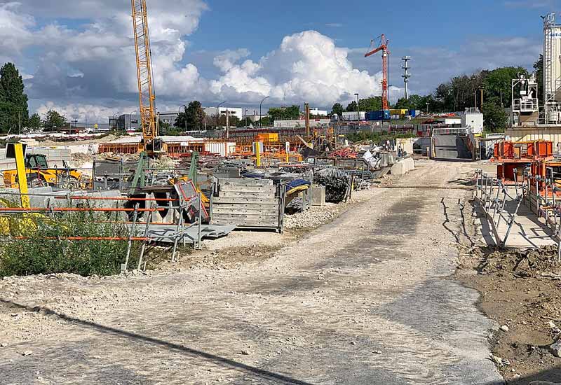 ligne 15 chantier à Champigny-sur-Marne Grand Paris Express 2020
