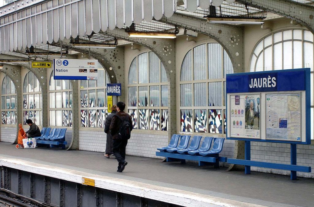 Ligne 1 - Station Jaurès