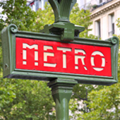 signe du métro Paris