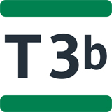 ligne T3b tramway Paris - logo
