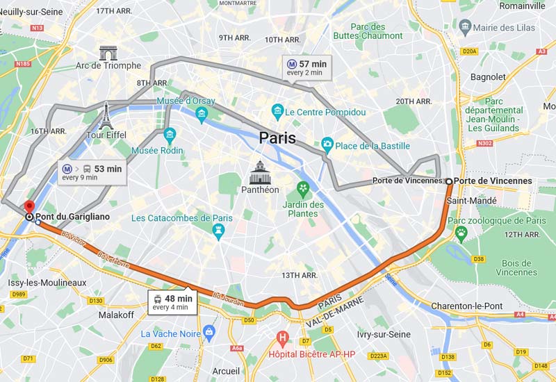 T3a Ligne T3a Du Tramway De Paris Ile De France