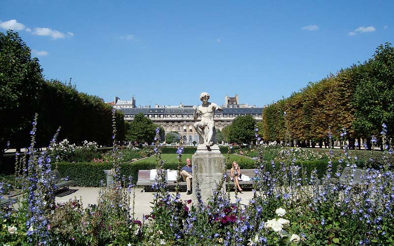 Jardin du Palais-Royal à Paris 1er