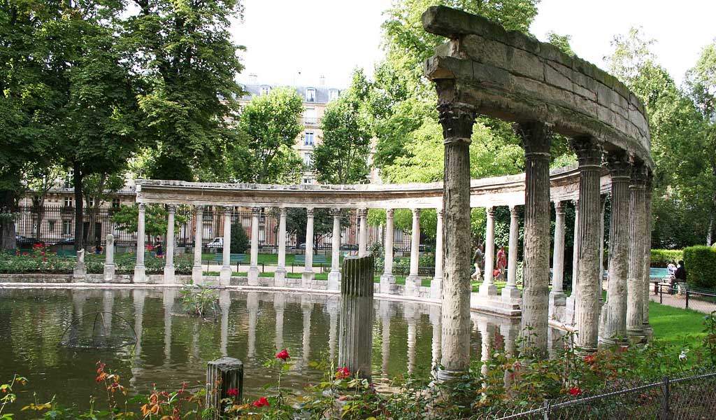 Parc Monceau et colonnade, Paris 8ème