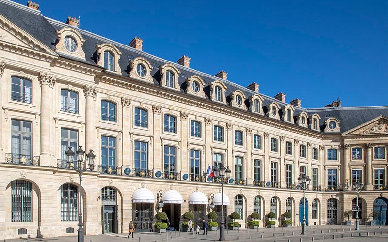Place Vendôme et Hôtel Ritz Paris
