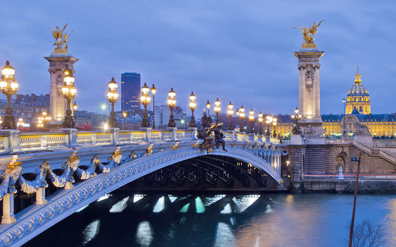 Pont Alexandre III, Invalides, Paris
