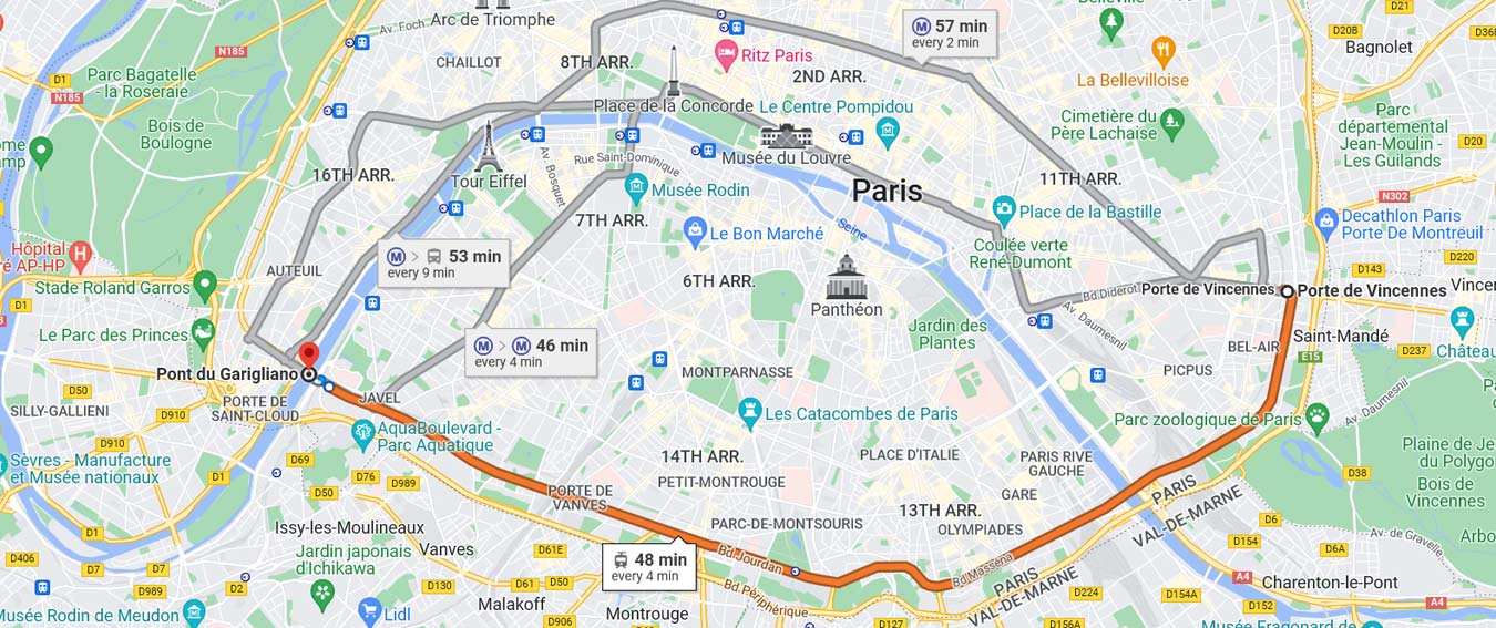T3a Ligne T3a Du Tramway De Paris Ile De France