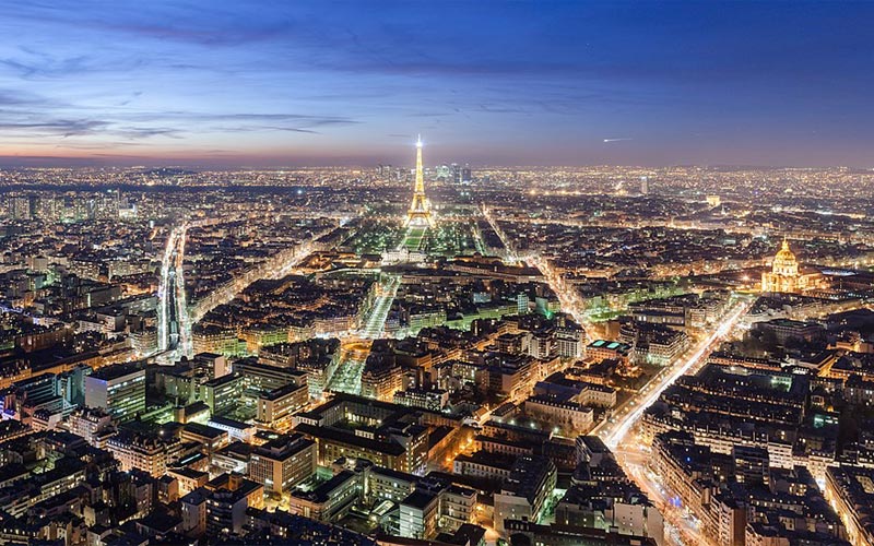 Tour Montparnasse, vue panoramique, Paris