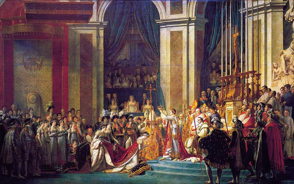 Couronnement de Napoléon 1er, par Jacques-Louis David