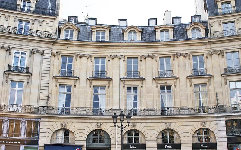 Place des Victoires, Paris 1er, hôtel Bauyn de Péreuse