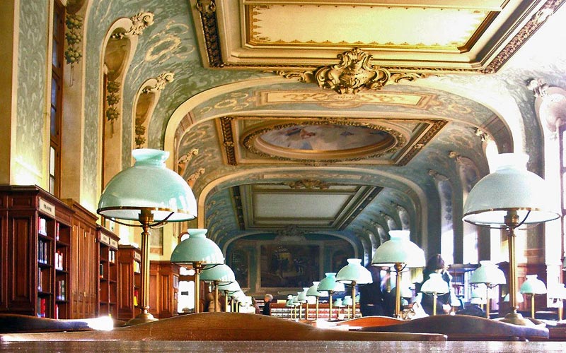 Bibliothèque de la Sorbonne, Paris 5eme