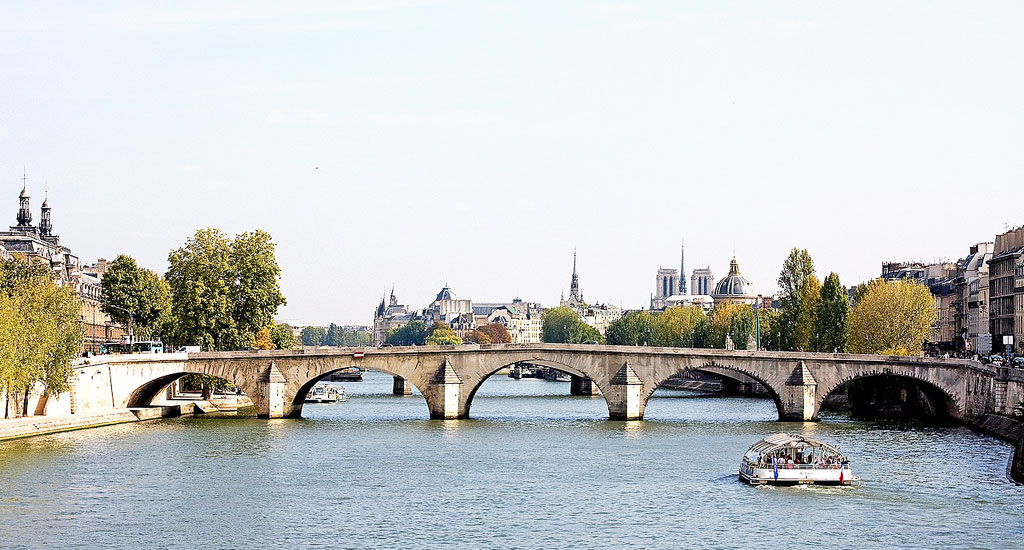 Pont Royal Paris, Jardin des Tuileries musée d'Orsay
