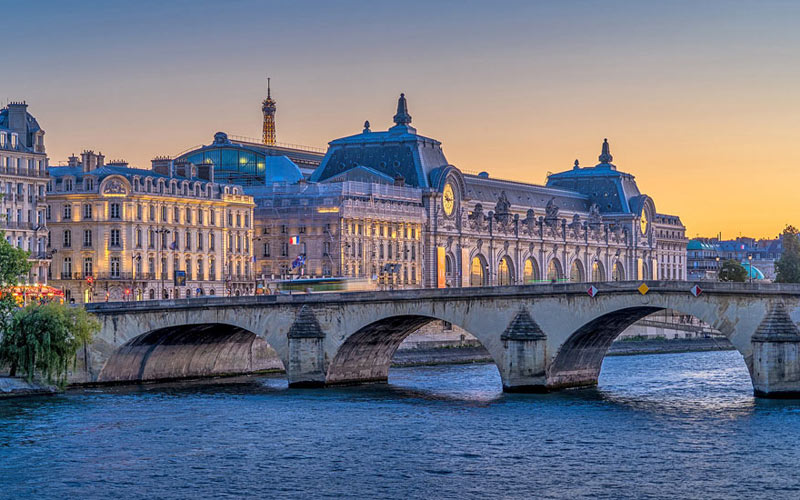 Pont Royal Jardin des Tuileries musée dOrsay